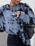 Lässiges Rundhalsausschnitt Sweatshirt