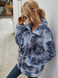 Lässige Plüschjacke