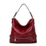 Leder Crossbodytasche für die Arbeit und Reisen