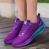 Flyknit Farbe Block Luftkissen Sneaker