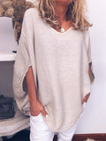 Minimalist Crew Ausschnitt Sweatshirts