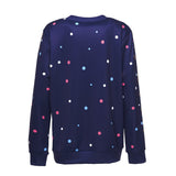 Weihnachten Print Lässiges Sweatshirt