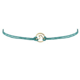 Blaue Fußketten Strand Fußkettchen Schmuck für Damen 5pc / Set