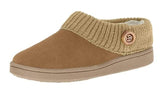 Clark Damen Strick Scuff Slipper