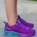 Flyknit Farbe Block Luftkissen Sneaker