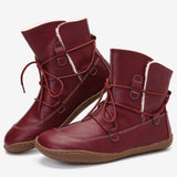 Flach Stiefelette