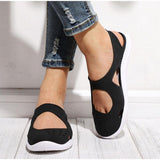 Perforiert Einfarbig Sommer Flache Sandalen