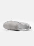 Fashion Buchstabe Slip-On Keil Turnschuhe Kunstwildleder Keilabsatz Lässig Turnschuhe