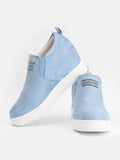 Fashion Buchstabe Slip-On Keil Turnschuhe Kunstwildleder Keilabsatz Lässig Turnschuhe