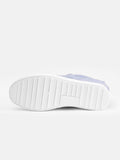 Fashion Buchstabe Slip-On Keil Turnschuhe Kunstwildleder Keilabsatz Lässig Turnschuhe