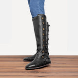 Damen Retro Stiefel Große Größen