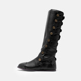 Damen Retro Stiefel Große Größen