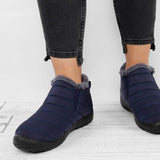 Damen Schneestiefel aus Pelz
