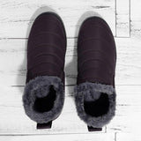 Damen Schneestiefel aus Pelz