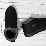 Damen Schneestiefel aus Pelz