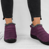 Damen Schneestiefel aus Pelz