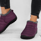 Damen Schneestiefel aus Pelz