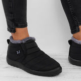 Damen Schneestiefel aus Pelz