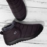 Damen Schneestiefel aus Pelz