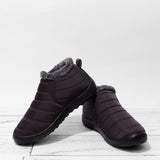 Damen Schneestiefel aus Pelz