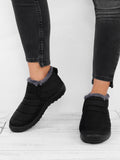 Damen Schneestiefel aus Pelz