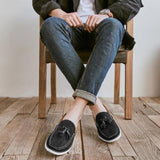 Leder Casual Schuhe