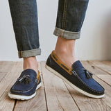 Leder Casual Schuhe
