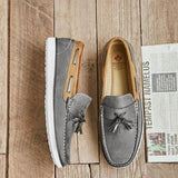 Leder Casual Schuhe