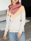 Pink Normal Langarm Sweatshirt