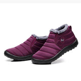 Damen Schneestiefel aus Pelz