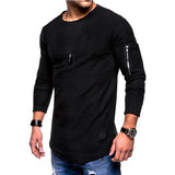 Männer Langarm T Shirt Casual