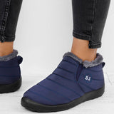 Damen Schneestiefel aus Pelz