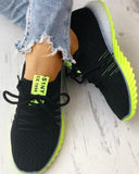 Luxivan™ Gestrickte Colorblock-Sneakers