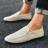 Herren Leinen Schuhe