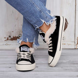 Damen Converse Pelz Sneakers Wildleder Schnürschuhe