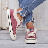 Damen Converse Pelz Sneakers Wildleder Schnürschuhe