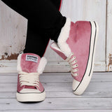 Damen Converse Pelz Sneakers Wildleder Schnürschuhe