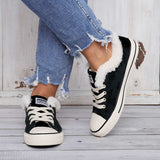Damen Converse Pelz Sneakers Wildleder Schnürschuhe