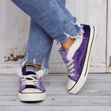 Damen Converse Pelz Sneakers Wildleder Schnürschuhe