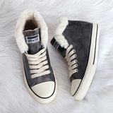Damen Converse Pelz Sneakers Wildleder Schnürschuhe