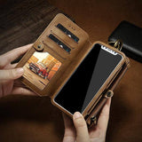 Floveme ™ - Luxus-Brieftaschen Telefonhülle