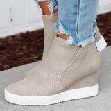 Luftkissen Slip On Keilabstz Sneakers
