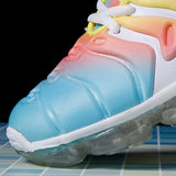 Gradient Farben Luftkissen Sportlich Plateau Sneakers Sportschuh