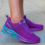 Flyknit Farbe Block Luftkissen Sneaker