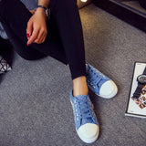 Transparent Floral Anhänger Schnürung Sneakers