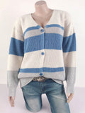 V usschnitt Minimalist Cardigan