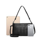 Elegant Reißverschluss Schultertaschen