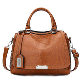 Ledertasche Elegant Retro Metallic Für Arbeit und Reisen