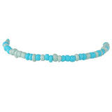Blaue Fußketten Strand Fußkettchen Schmuck für Damen 5pc / Set