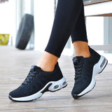 Flyknit Stoff Farbkombination Schnürsneakers Lila Pink